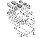 Fisher DAC9225 chassis view diagram