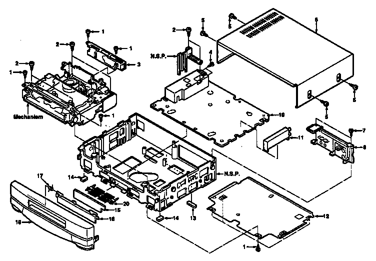 Cabinet & chassis