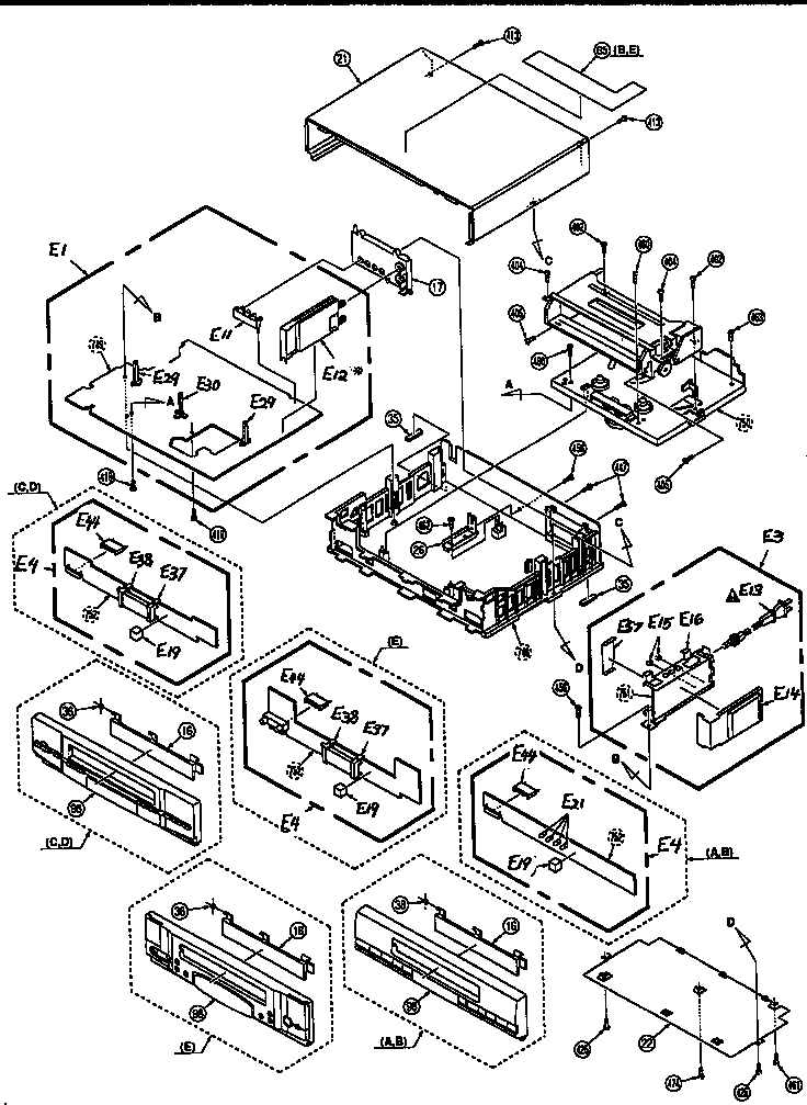 Casing parts