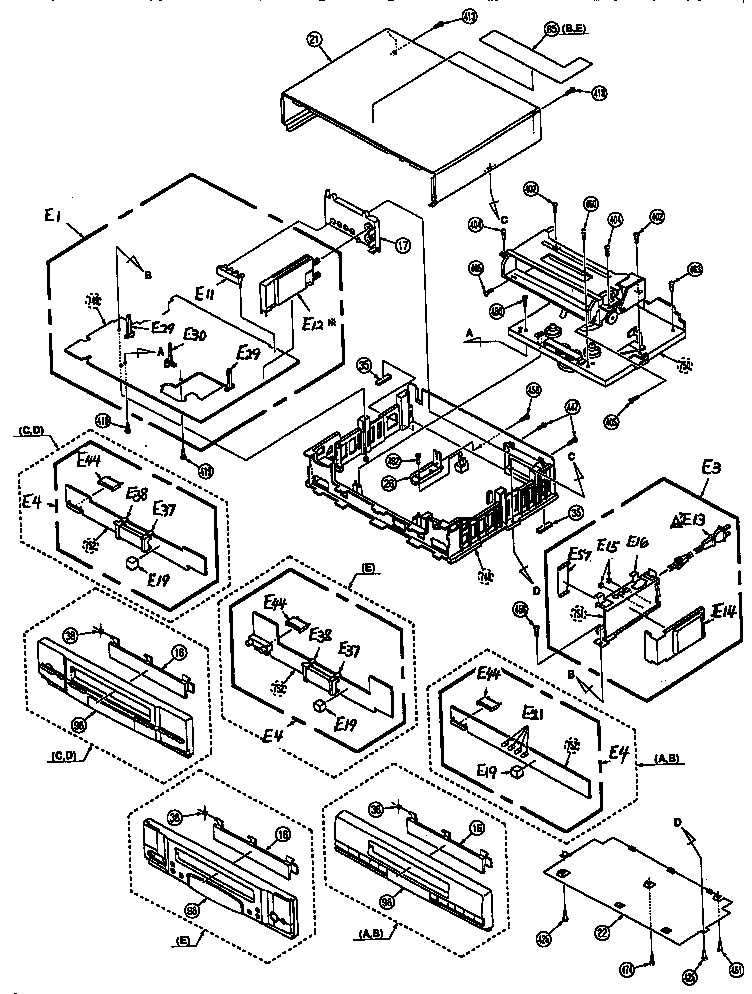 Casing parts