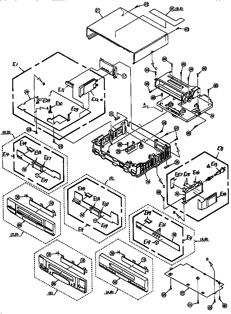 Casing parts