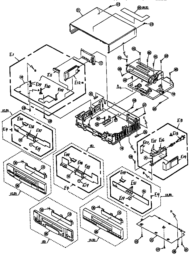 Casing parts
