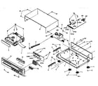 Panasonic SLPJ316 cabinet & chassis diagram