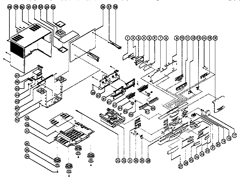 Cabinet and chassis
