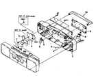 Sony CFS-W308 cabinet section diagram
