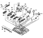 Sony CFS-207 tape mechanism diagram