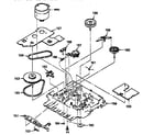 Sony CFS-207 tape mechanism diagram