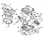 Sony DT-66 cabinet and chassis diagram