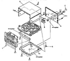 Sony HTCD159 case section diagram