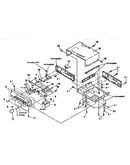 Front panel section cabinet