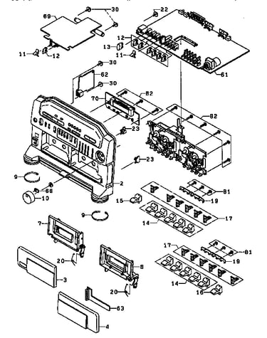 Cabinet and chassis