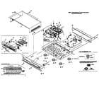 Pioneer PDM602 cabinet parts diagram