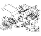 Panasonic SA-GX550 replacement parts diagram