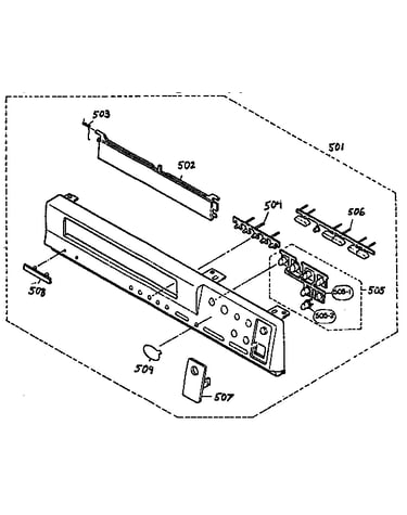 Front panel parts
