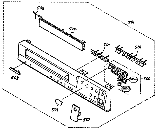 Front panel parts