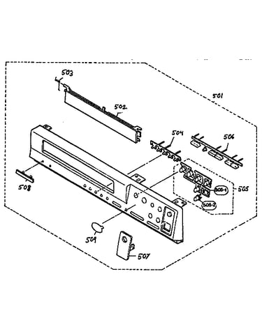 Front panel parts