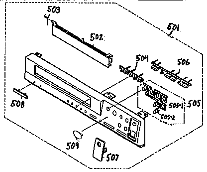 Front panel parts
