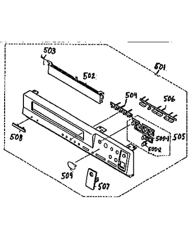 Front panel parts