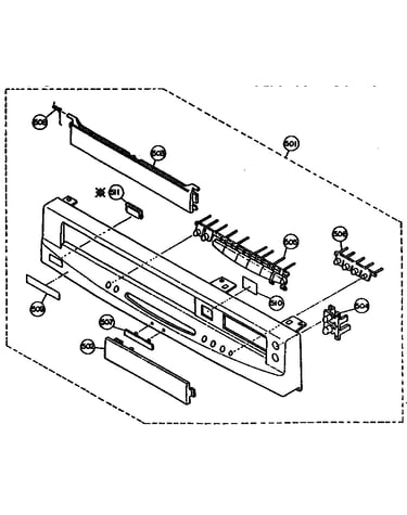 Front panel parts