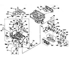 Sony CCD-TR65 cabinet diagram