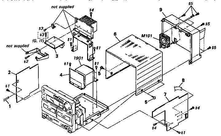 Case and power section