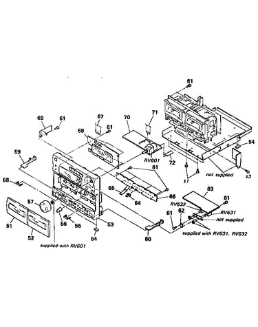 Front panel section