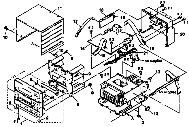 Cabinet and pcb assembly