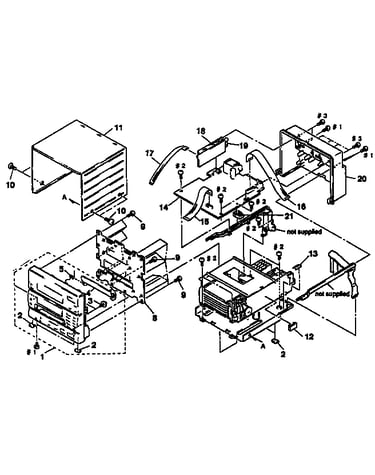 Cabinet and pcb assembly