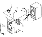 Sony SS-M50N cabinet diagram