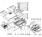 RCA CD1050M cabinet diagram