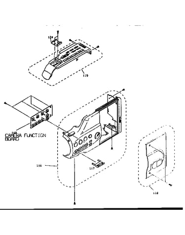 Left cabinet