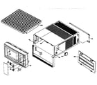 RCA 05GP005 cabinet diagram