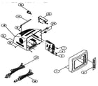RCA 07GP001 cabinet diagram