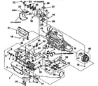 Sony CCD-FX600 cabinet diagram