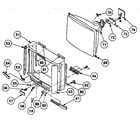 Sony KV-32XBR26 cabinet diagram