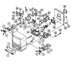 Sony KV-32XBR76 cabinet diagram