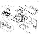 Toshiba M226 instrument assembly diagram