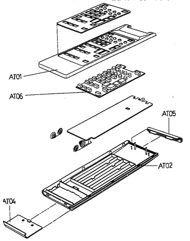 Remote control assembly
