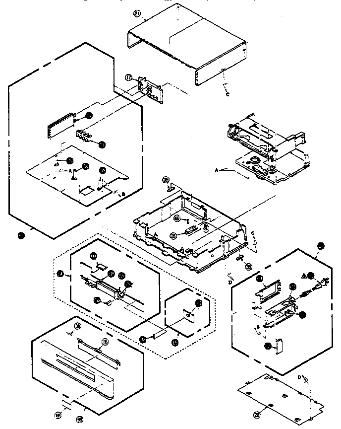 Chassis and casing