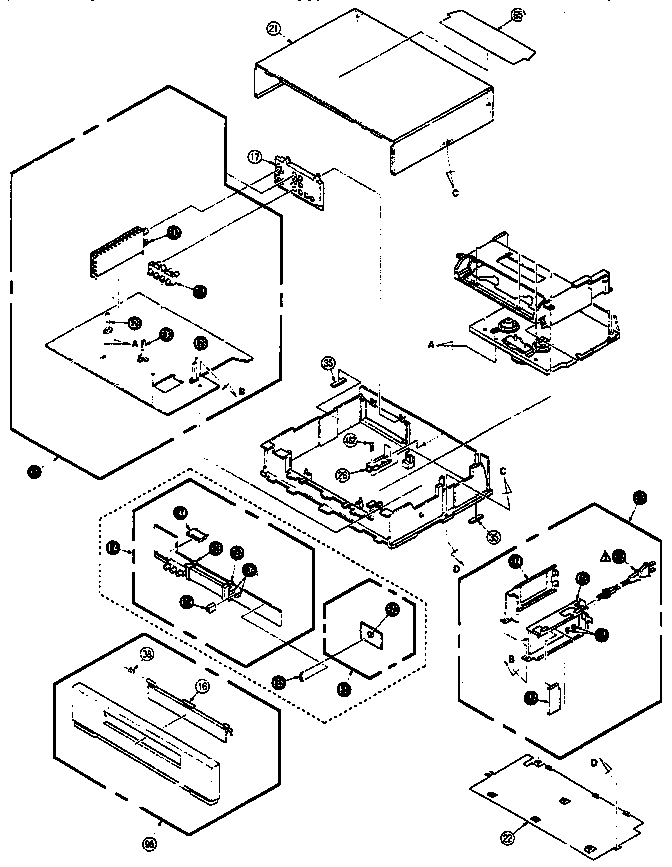 Chassis and casing
