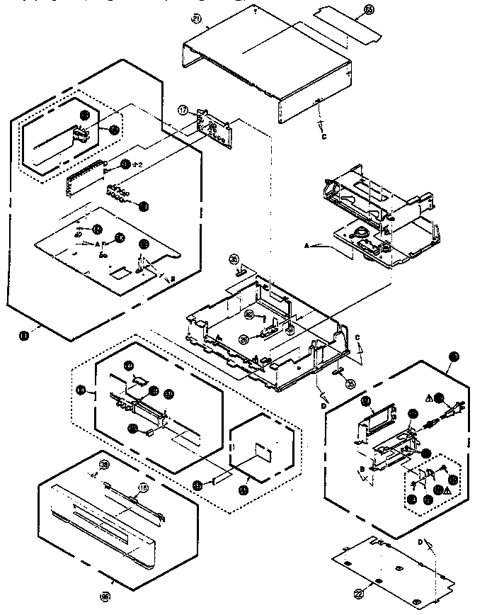 Chassis and casing