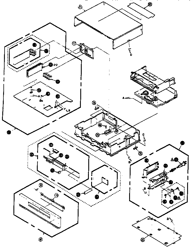 Chassis and casing