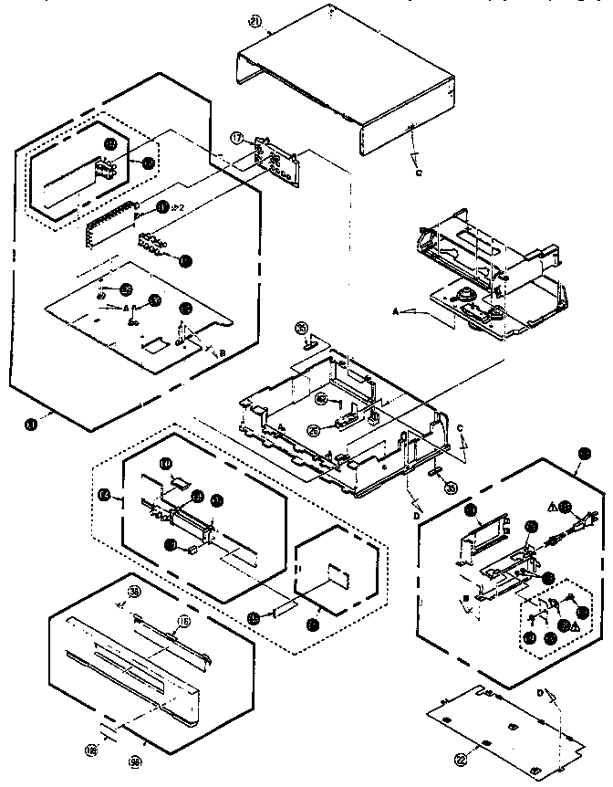 Chassis and casing