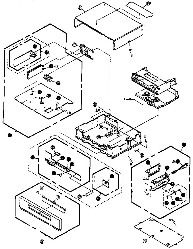 Chassis and casing