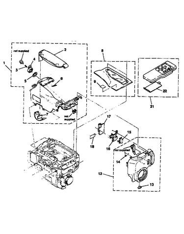 Cabinet parts (l)