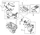 Sony CCD-TR30 cabinet parts (l) diagram