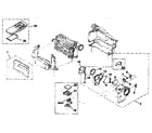 Sony CCD-TR70 f panel block diagram