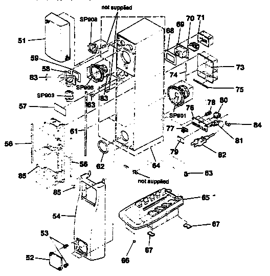 L SPEAKER ASSEMBLY