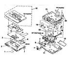 Sony WM-FX401 case parts diagram