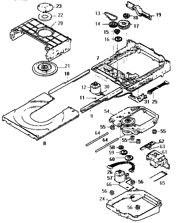 Cd mechanism